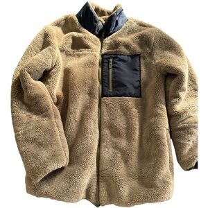 TOMMY BAHAMA BROWN TEDDY JACKET SZ KIDS 10/12